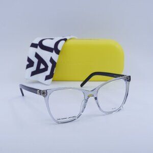 Marc Jacobs MARC 600 0KB7 00 Cat Eye Eyeglasses 52mm – Transparent Grey